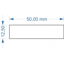 Socle 12.5x50mm